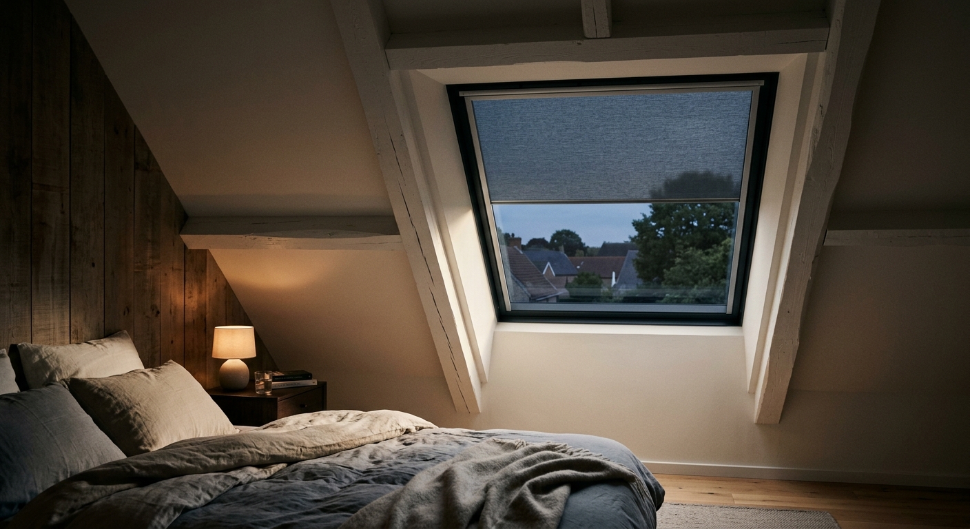Installation de stores et volets roulants pour Velux